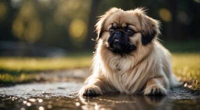 Pekingese Drooling a Lot