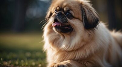 Pekingese Howling