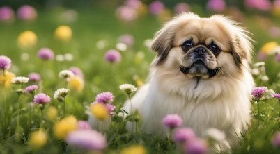 Pekingese With Down Syndrome